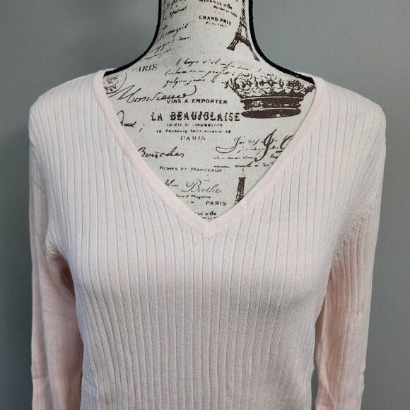 NWOT, Women's, George Long-sleeved Ribbed Sweater - Picture 5 of 8